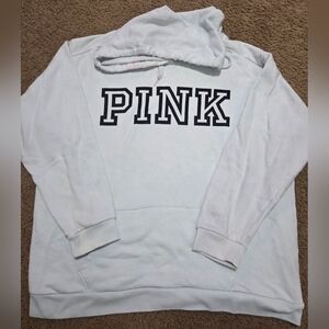 PINK Victoria's Secret XL Spellout Pullover Hoodie